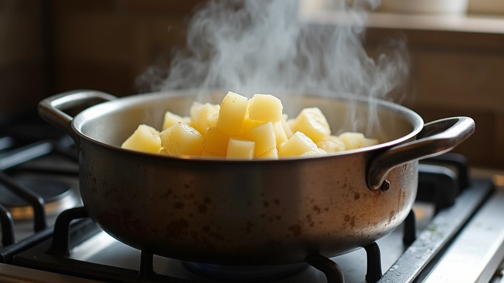 Baked Mashed Potatoes – Crispy on Top, Creamy Inside - Step 2: Cook Potatoes