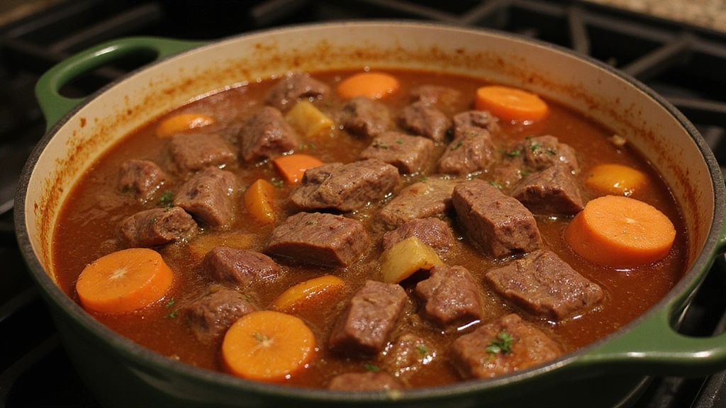 Beef Stew with Mashed Potatoes – Cozy Comfort Food - Step 6: Simmer the Stew