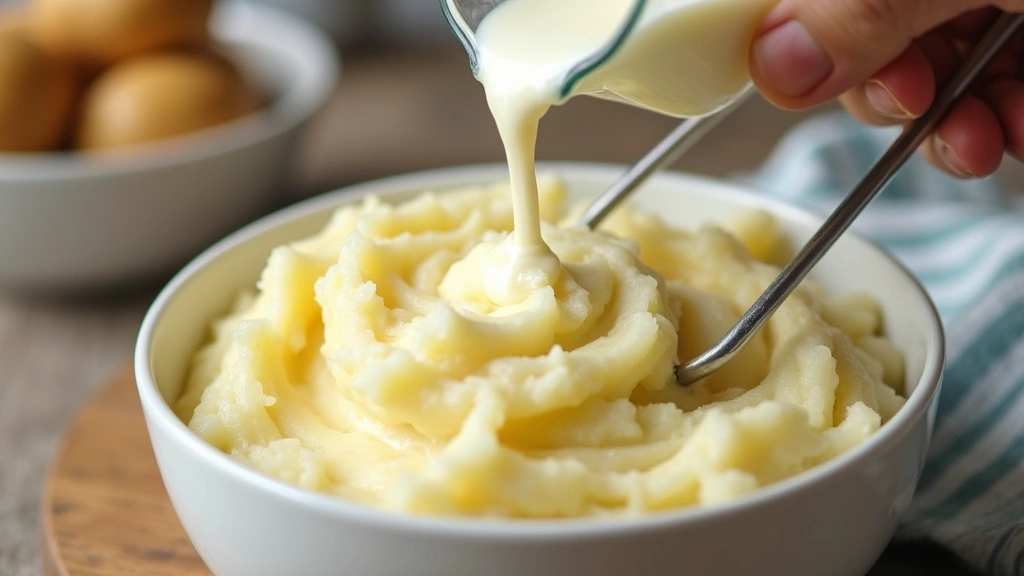 Buttermilk Mashed Potatoes – Tangy and Smooth - Step 6: Combine Buttermilk and Potatoes
