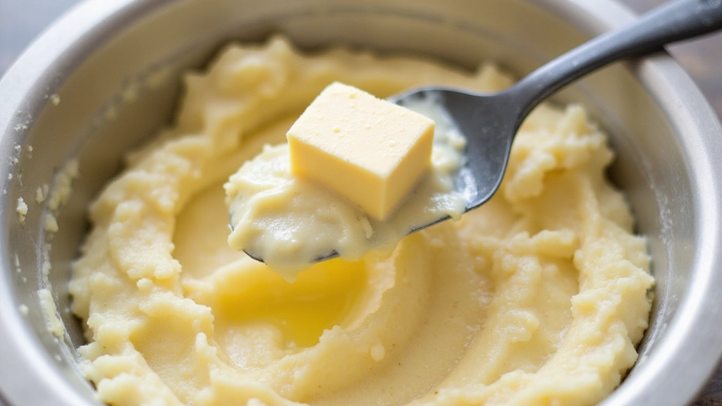 Buttermilk Mashed Potatoes – Tangy and Smooth - Step 7: Integrate the Butter