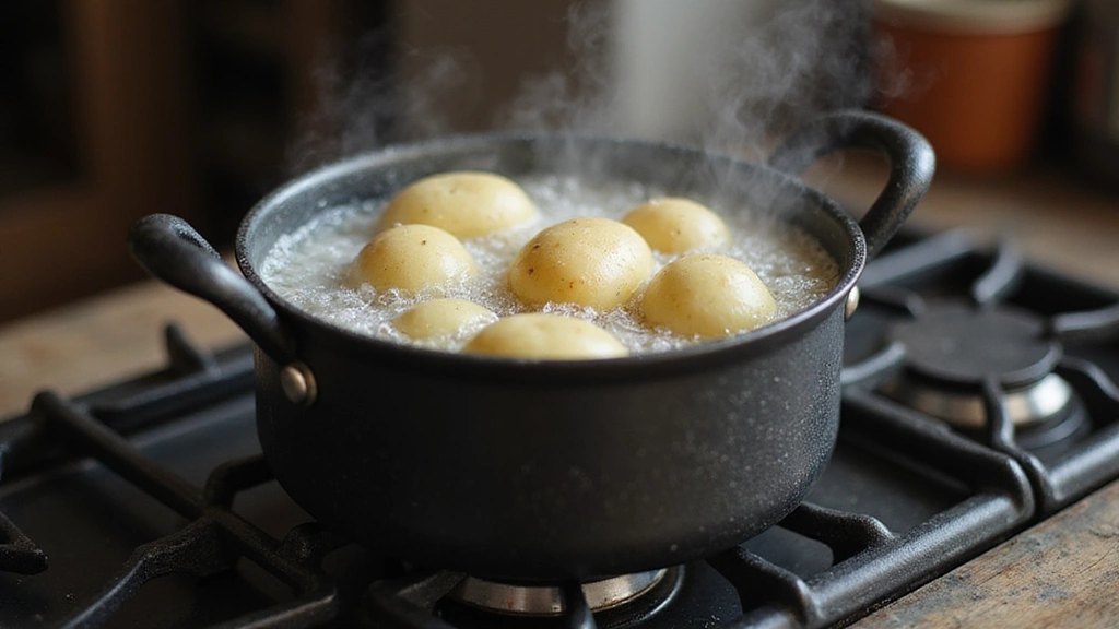 Cheesy Mashed Potatoes – Gooey, Rich and Comforting - Step 2: Boil the Potatoes