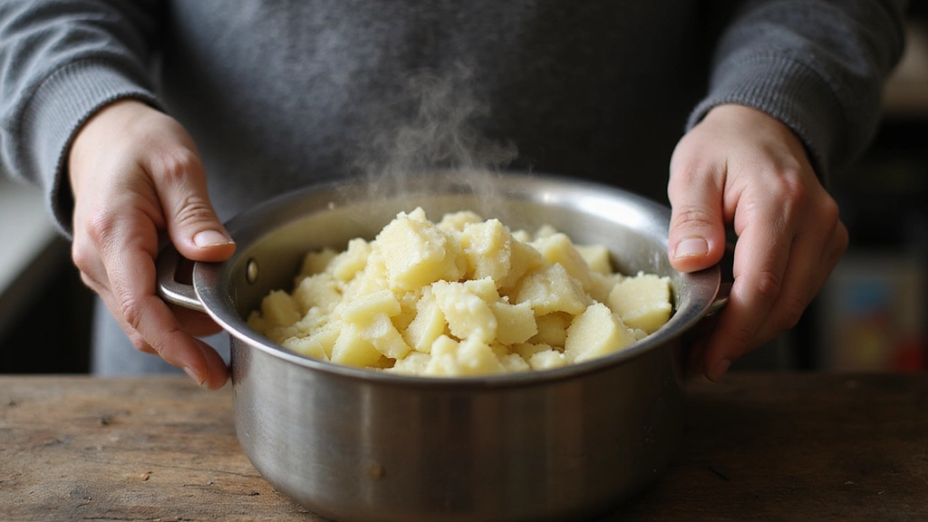 Cheesy Mashed Potatoes – Gooey, Rich and Comforting - Step 3: Drain and Mash