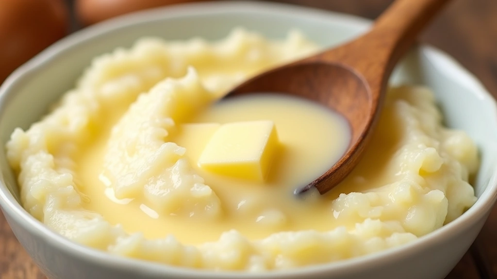 Cheesy Mashed Potatoes – Gooey, Rich and Comforting - Step 4: Add Butter and Milk