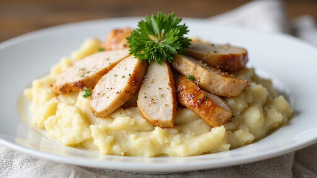 Chicken and Mashed Potatoes – Weeknight Dinner Favorite - Step 7: Plate the Dish