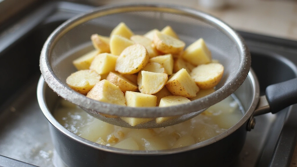 Dairy Free Mashed Potatoes – Smooth and Flavorful - Step 4: Drain and Dry Potatoes