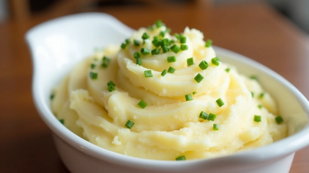 Easy Mashed Potatoes Recipe for Perfect Texture - Step 7: Garnish and Serve