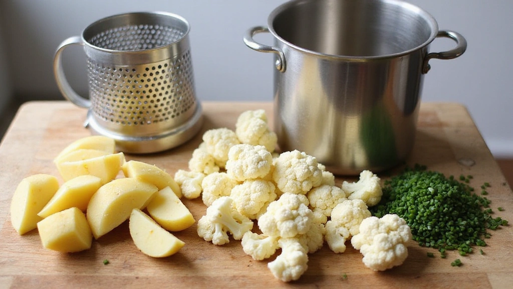 Healthy Mashed Potatoes Recipe – Light and Flavorful - Step 1: Prepare Ingredients