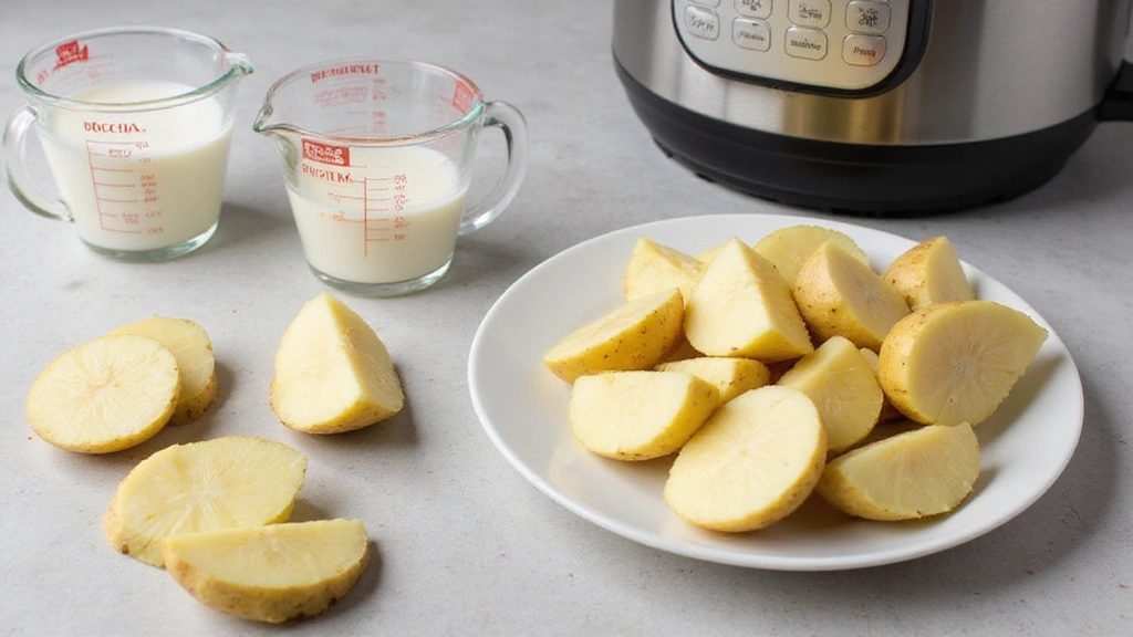 Instant Pot Mashed Potatoes – Ready in 20 Minutes - Step 1: Prepare Ingredients