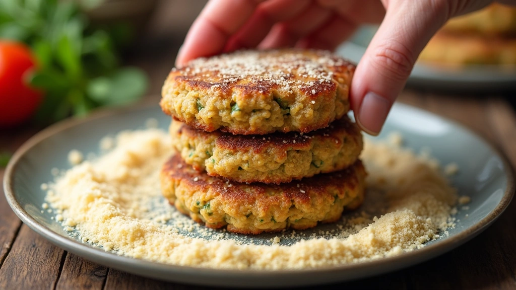 Mashed Potato Cakes – Crispy Outside, Soft Inside - Step 4: Coat with Breadcrumbs