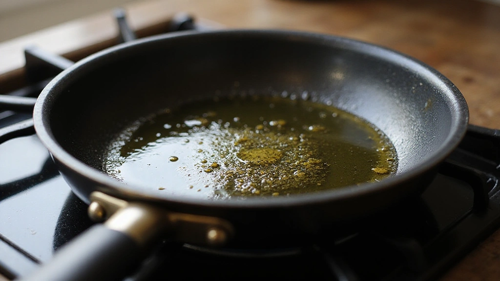 Mashed Potato Cakes – Crispy Outside, Soft Inside - Step 5: Preheat the Skillet