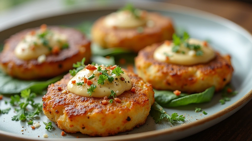 Mashed Potato Cakes – Crispy Outside, Soft Inside - Step 8: Garnish and Serve