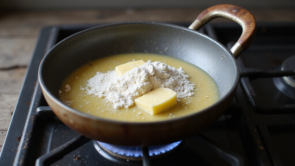 Mashed Potatoes and Gravy – Comfort Food Classic - Step 3: Melt Butter for Gravy