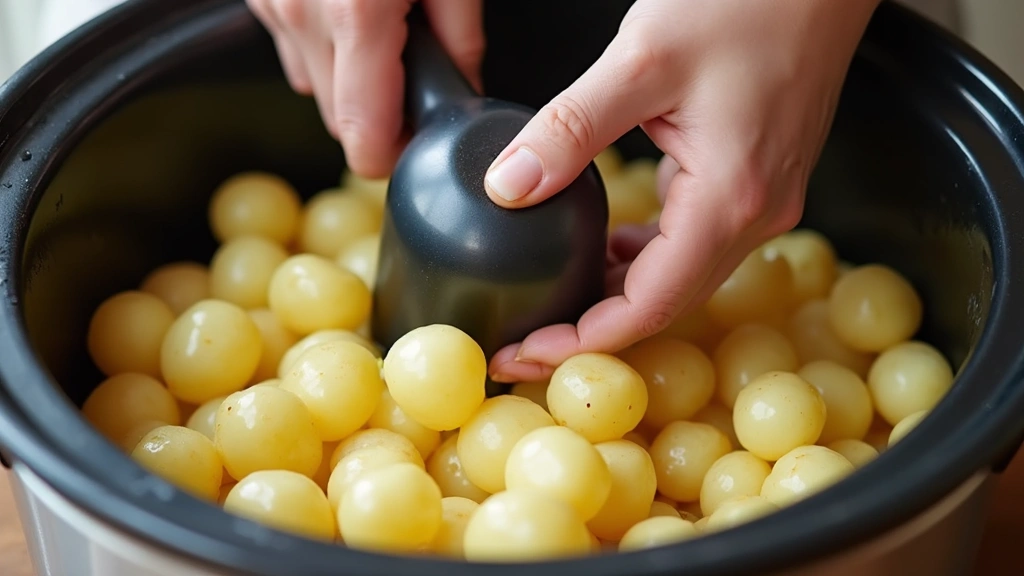 Mashed Potatoes in the Slow Cooker – Creamy and Easy - Step 4: Mash the Potatoes