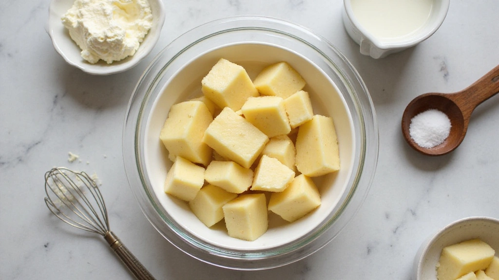 Mashed Potatoes with Cream Cheese – Extra Rich and Smooth - Step 1: Prepare Ingredients