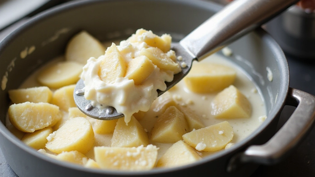 Mashed Potatoes with Cream Cheese – Extra Rich and Smooth - Step 4: Add Cream Cheese and Butter