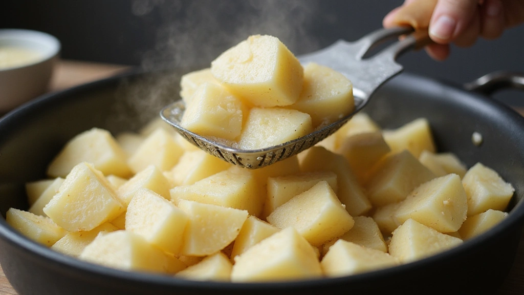 Mashed Potatoes with Heavy Cream – Ultra Creamy Version - Step 4: Mash the Potatoes