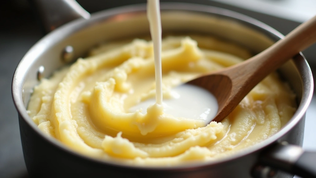 Mashed Potatoes with Heavy Cream – Ultra Creamy Version - Step 5: Combine with Cream