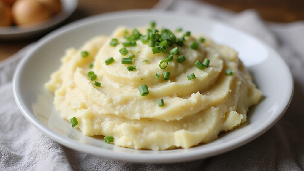 Mashed Potatoes with Skin – Rustic and Earthy Flavor - Step 8: Serve and Garnish
