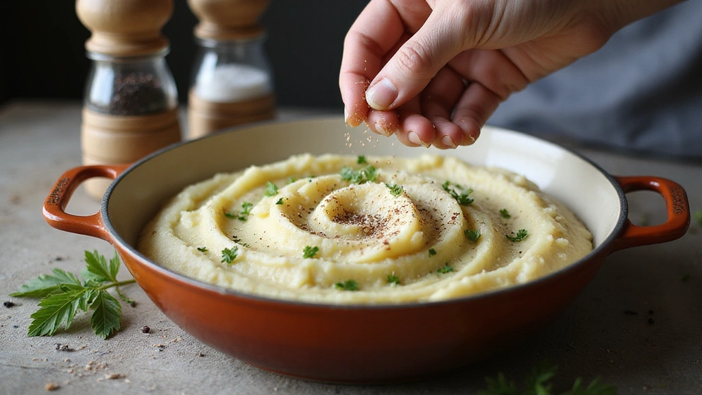 Mashed Potatoes with Sour Cream – Rich and Fluffy - Step 8: Season to Taste