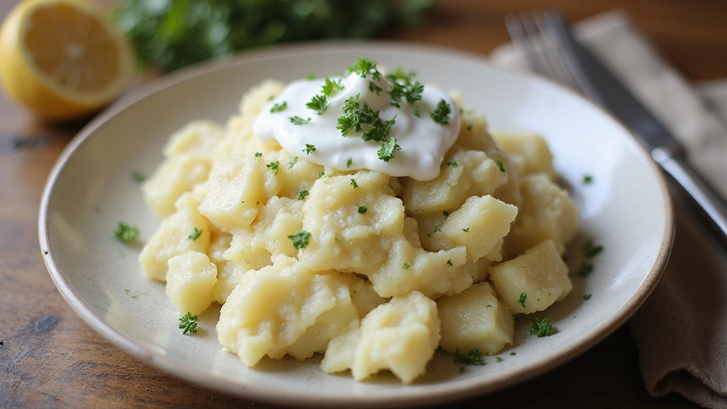 Mashed Potatoes with Sour Cream – Rich and Fluffy
