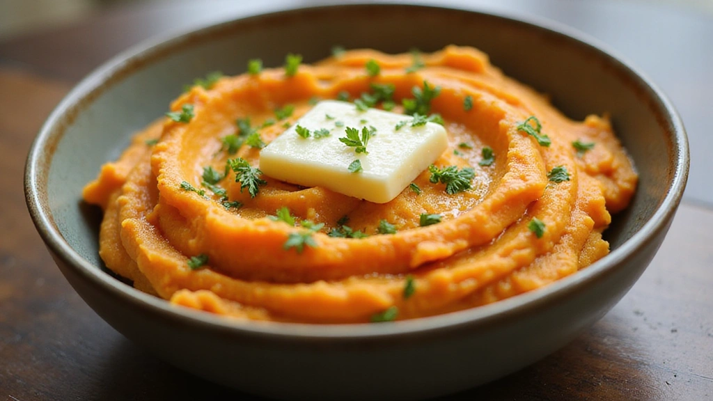Mashed Sweet Potatoes – Healthy and Naturally Sweet - Step 8: Garnish and Finish