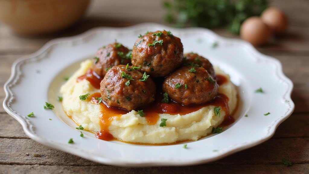 Meatballs and Mashed Potatoes – Cozy Dinner Idea
