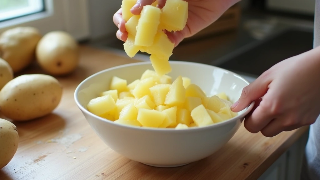 Microwave Mashed Potatoes – Quick and Easy Side Dish - Step 1: Prepare Ingredients