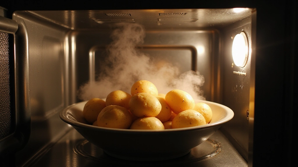 Microwave Mashed Potatoes – Quick and Easy Side Dish - Step 3: Microwave Potatoes