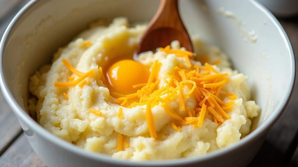Recipe with Mashed Potatoes – Tasty Ways to Reuse Leftovers - Step 2: Mix Base Ingredients