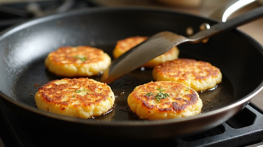 Recipes Using Leftover Mashed Potatoes – No Waste Ideas - Step 5: Fry the Patties