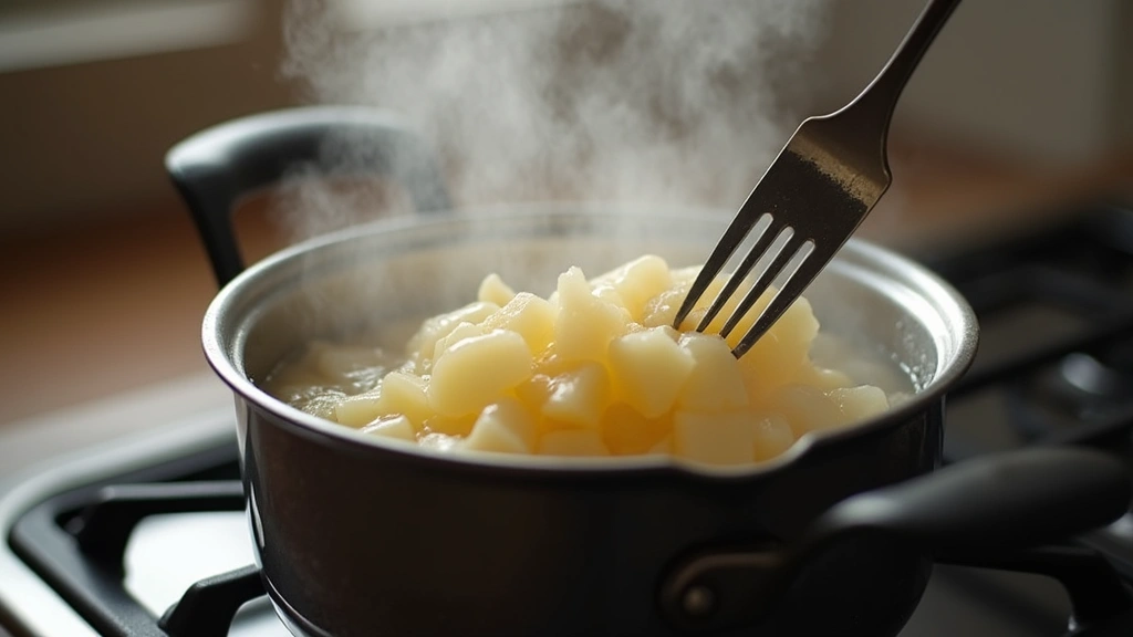 Roasted Garlic Mashed Potatoes – Deep, Savory Flavor - Step 3: Boil the Potatoes