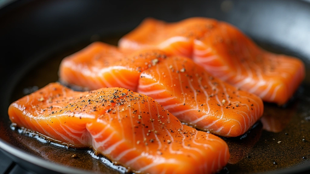 Salmon and Mashed Potatoes – Balanced and Delicious Meal - Step 5: Sear Salmon