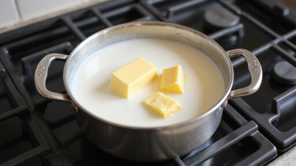 The Best Mashed Potatoes Recipe – Creamy and Buttery Every Time - Step 5: Heat the Milk and Butter