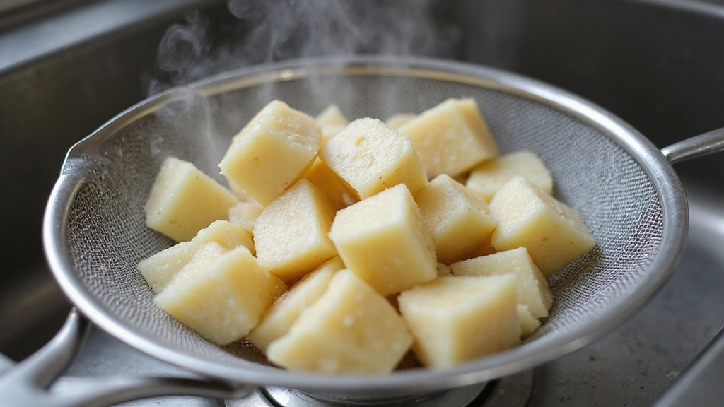 Vegan Mashed Potatoes – Dairy Free and Delicious - Step 3: Drain the Potatoes