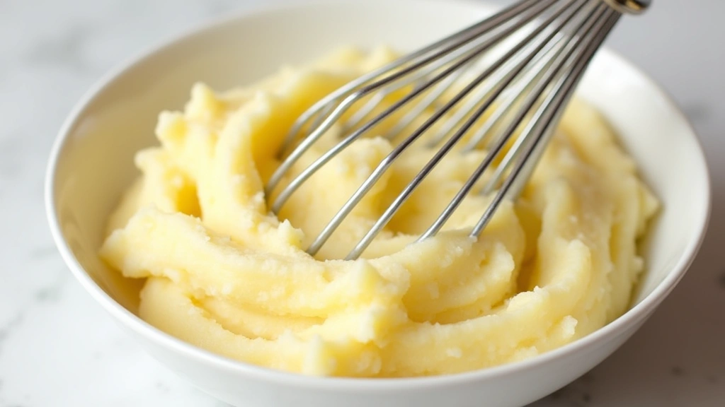 What to Eat with Mashed Potatoes – Best Pairings - Step 7: Whisk for Fluffiness