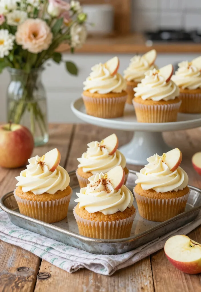10 Applesauce Dessert Recipes for Light Easy Sweet Treats - 4. Applesauce Cupcakes with Cream Cheese Frosting