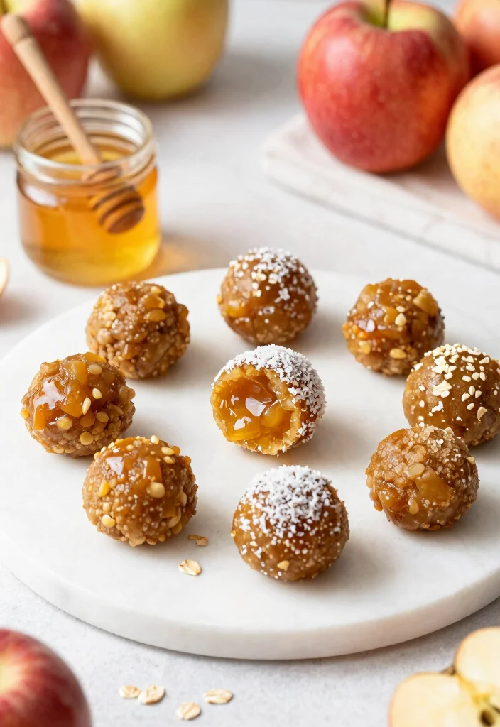 10 Applesauce Dessert Recipes for Light Easy Sweet Treats - 5. Applesauce Energy Bites