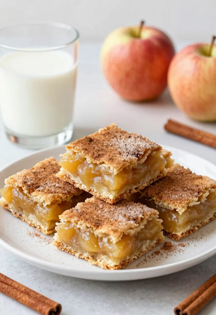 10 Applesauce Dessert Recipes for Light Easy Sweet Treats - 7. Applesauce Snickerdoodle Bars