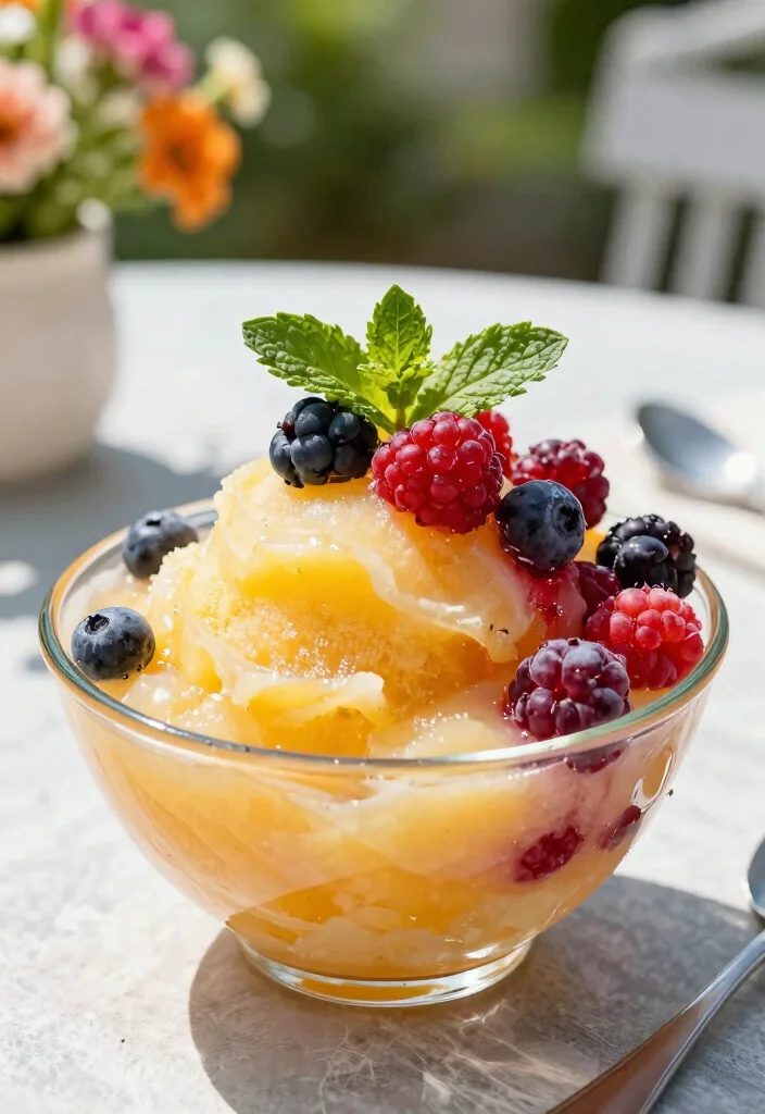 10 Applesauce Dessert Recipes for Light Easy Sweet Treats - 8. Applesauce Fruit Sorbet