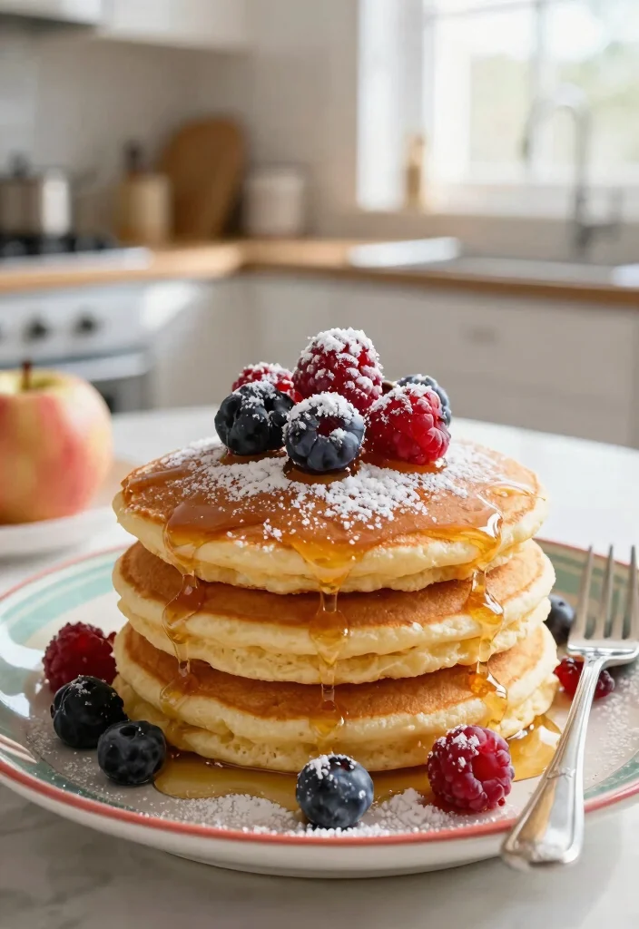 10 Applesauce Dessert Recipes for Light Easy Sweet Treats - 9. Applesauce Pancakes