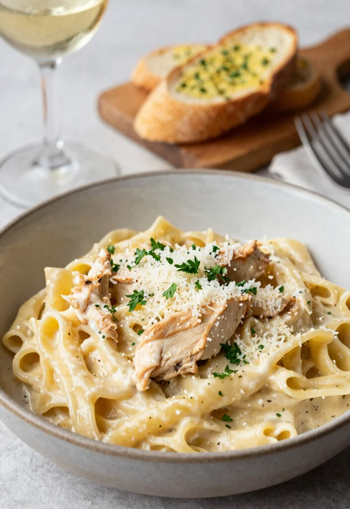10 Beginner Dinner Recipes for Easy Foolproof Meals - 1. One-Pot Chicken Alfredo