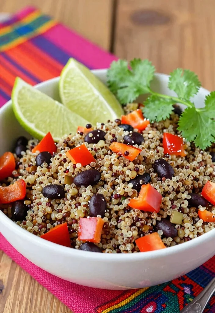 10 Beginner Dinner Recipes for Easy Foolproof Meals - 8. One-Pot Quinoa and Black Beans