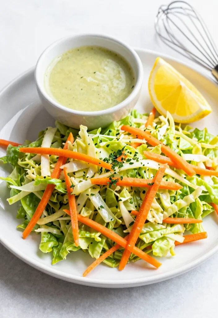 10 Healthy Coleslaw Recipes for Fresh Light Side Dishes - 2. Low-Carb Cabbage Slaw