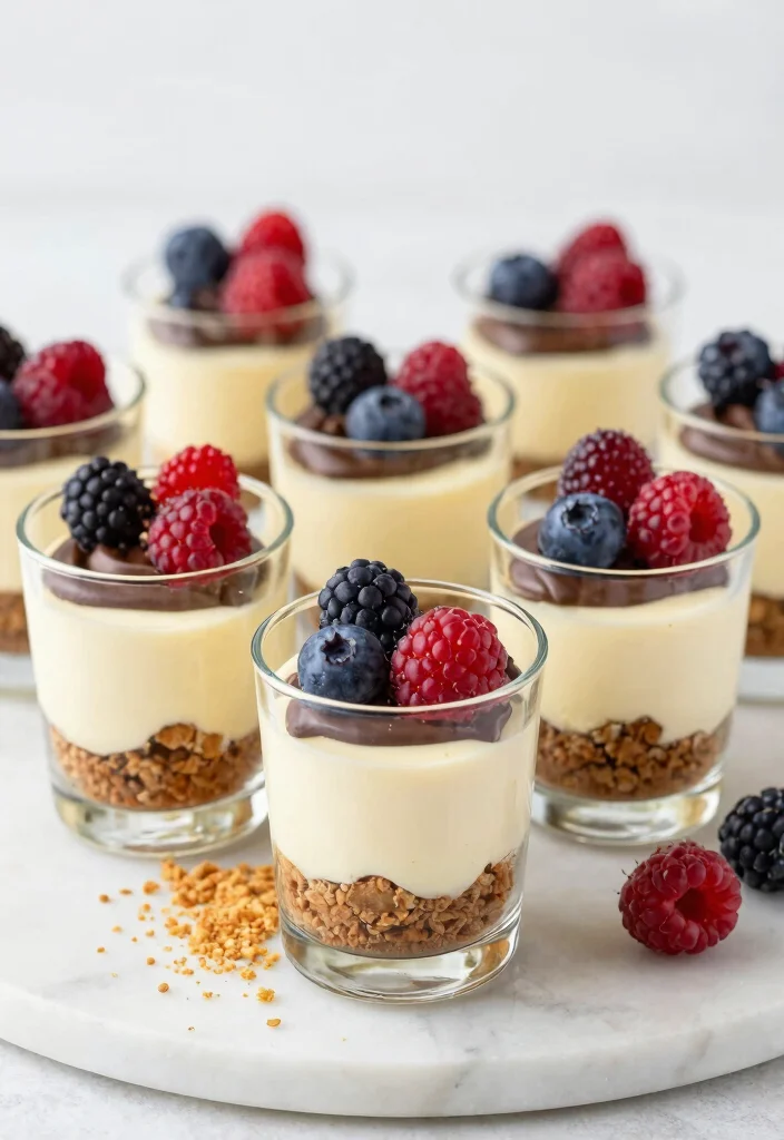 10 Instant Dessert Recipes for Quick No-Fuss Sweet Treats - 10. Easy No-Bake Cheesecake Cups