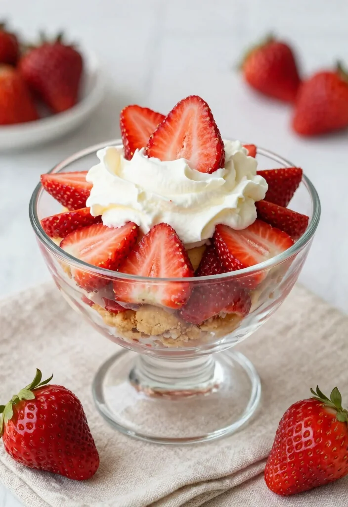 10 Instant Dessert Recipes for Quick No-Fuss Sweet Treats - 8. 3-Minute Strawberry Shortcake