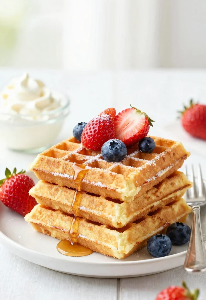 10 Keto Coconut Flour Recipes for Simple Low-Carb Baking - 9. Coconut Flour Waffles