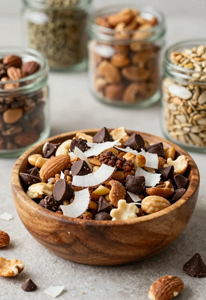 10 Keto Snack Recipes for Simple Low-Carb Everyday Bites - 9. Homemade Trail Mix