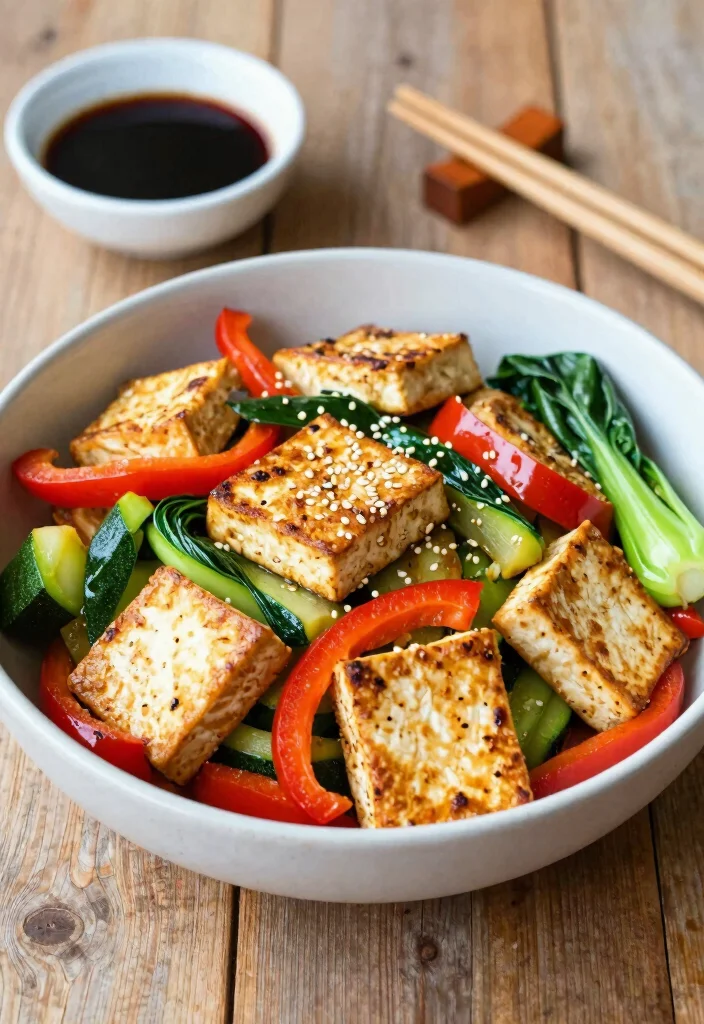 10 Keto Tofu Recipes for Easy High-Protein Plant-Based Meals - 2. Tofu Stir-Fry with Low-Carb Veggies
