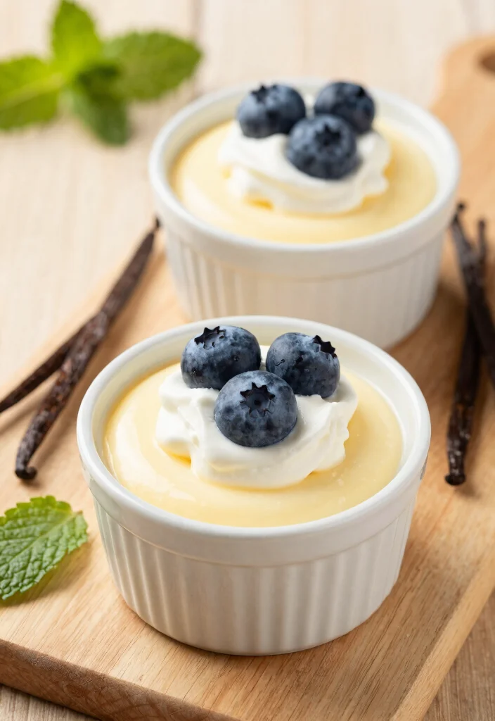 10 Ramekin Dessert Recipes for Cute Easy Single-Serve Treats - 3. Vegan Vanilla Pudding