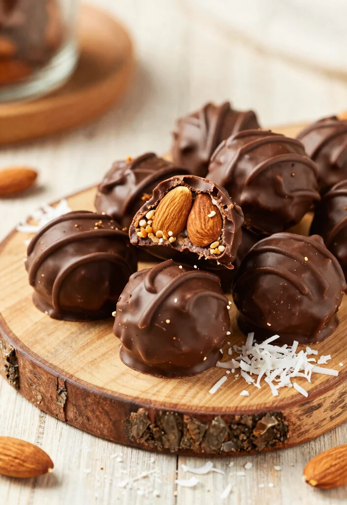 10 Small-Batch Dessert Recipes for Easy Minimal-Prep Treats - 8. Almond Joy Energy Bites